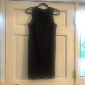 Black sleeveless dress